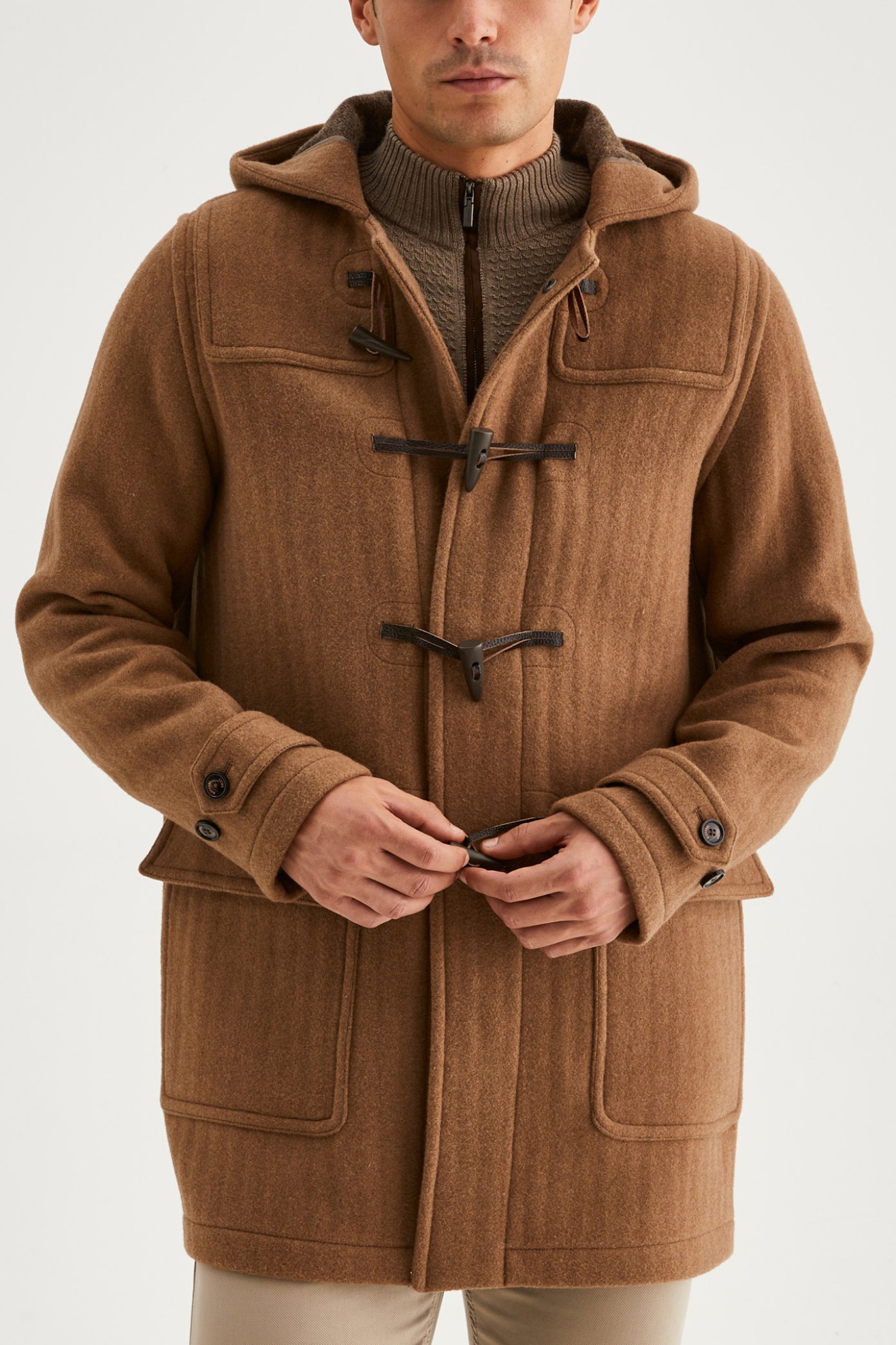 Canadiana con capucha 