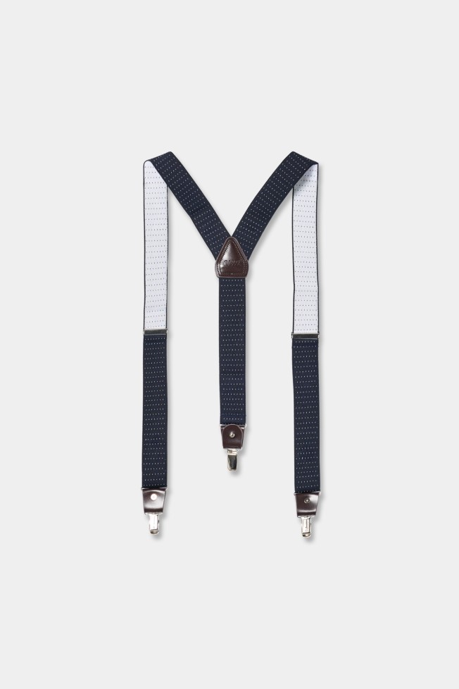 Suspens�rios padr�o pontilhado