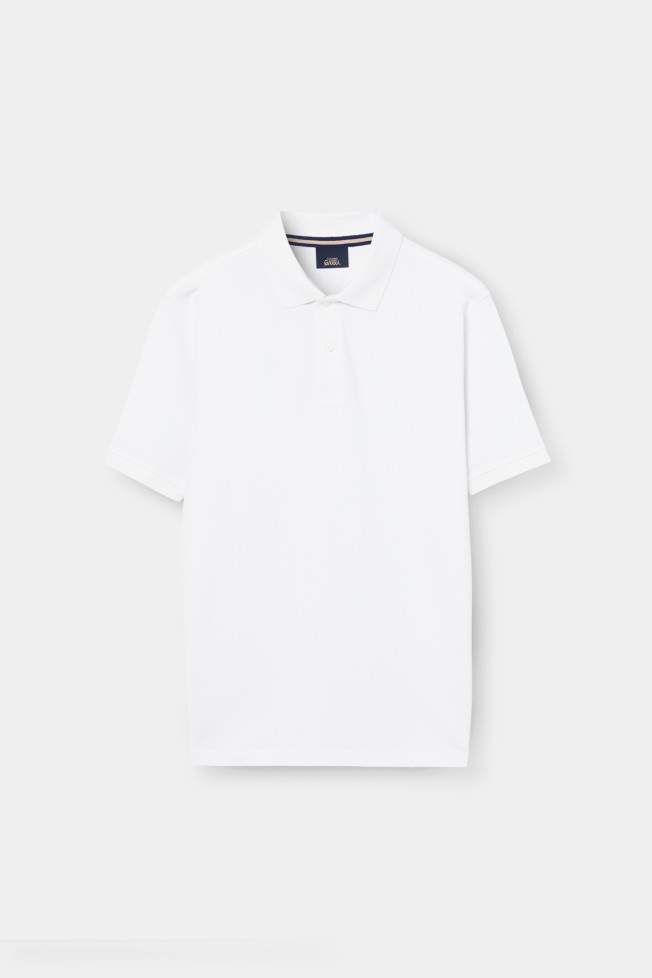 Polo de malha em algod�o