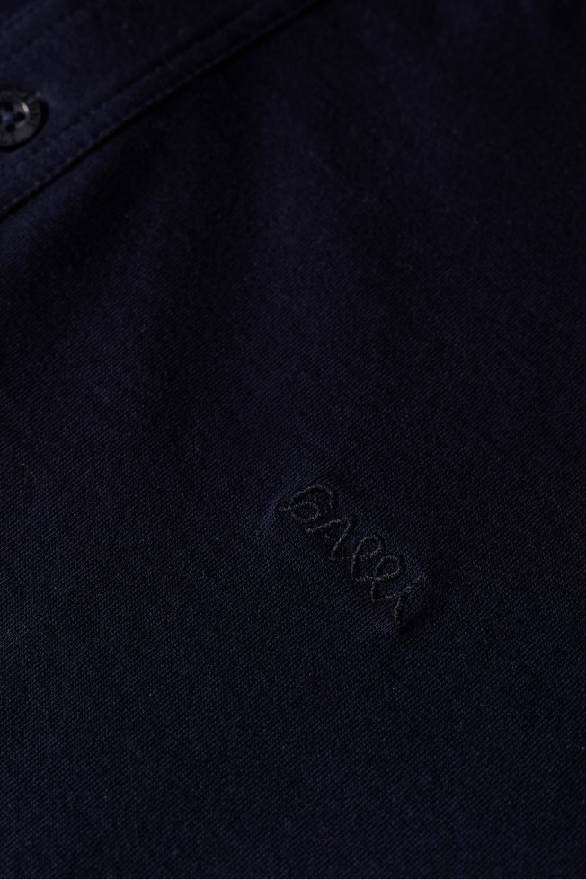 Polo de manga comprida azul-marinho Polo de manga comprida azul-marinho