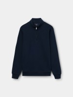 Camisola de malha com fecho