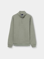 Camisola de malha com fecho