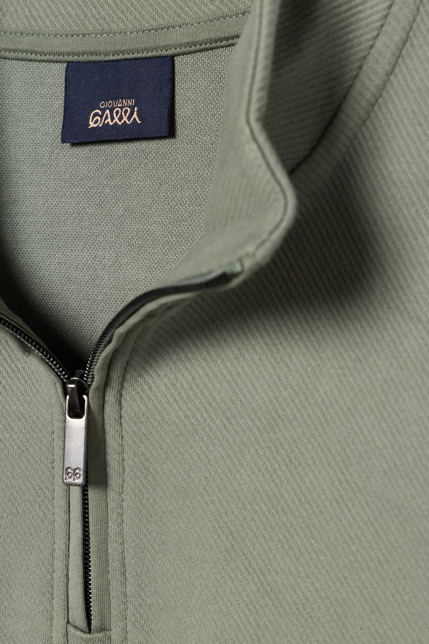 Jersey de punto con cremallera