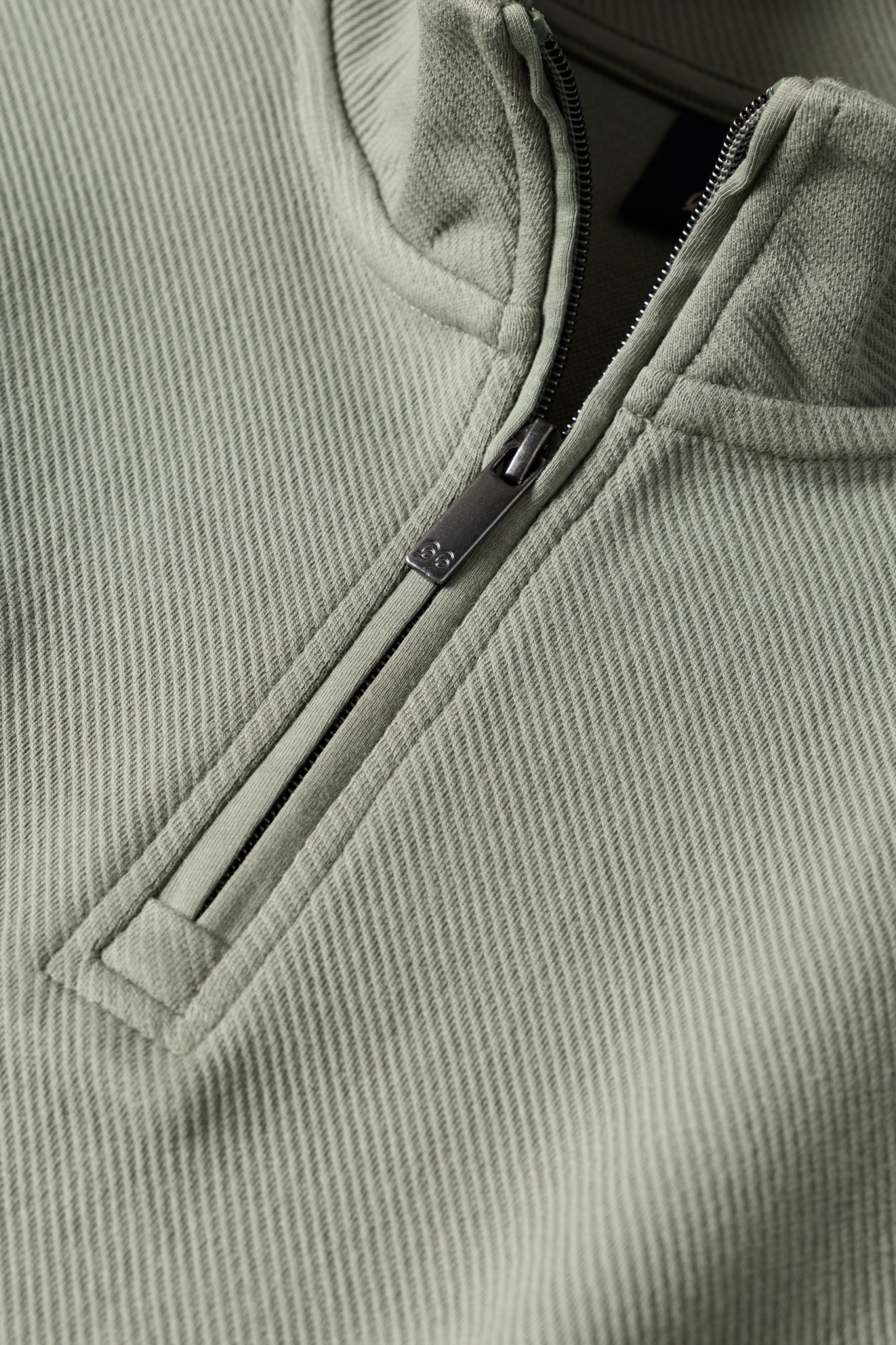 Jersey de punto con cremallera