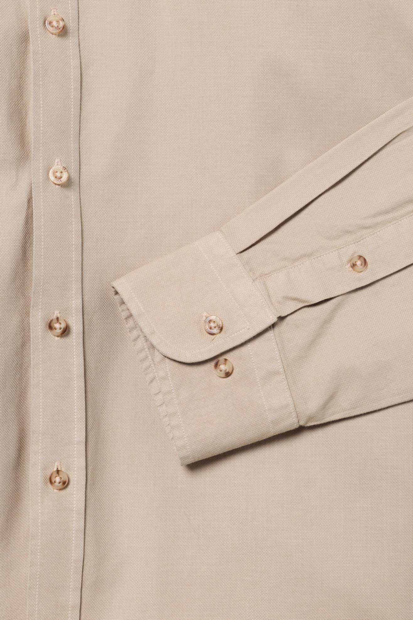 Camisa regular fit em algod�o