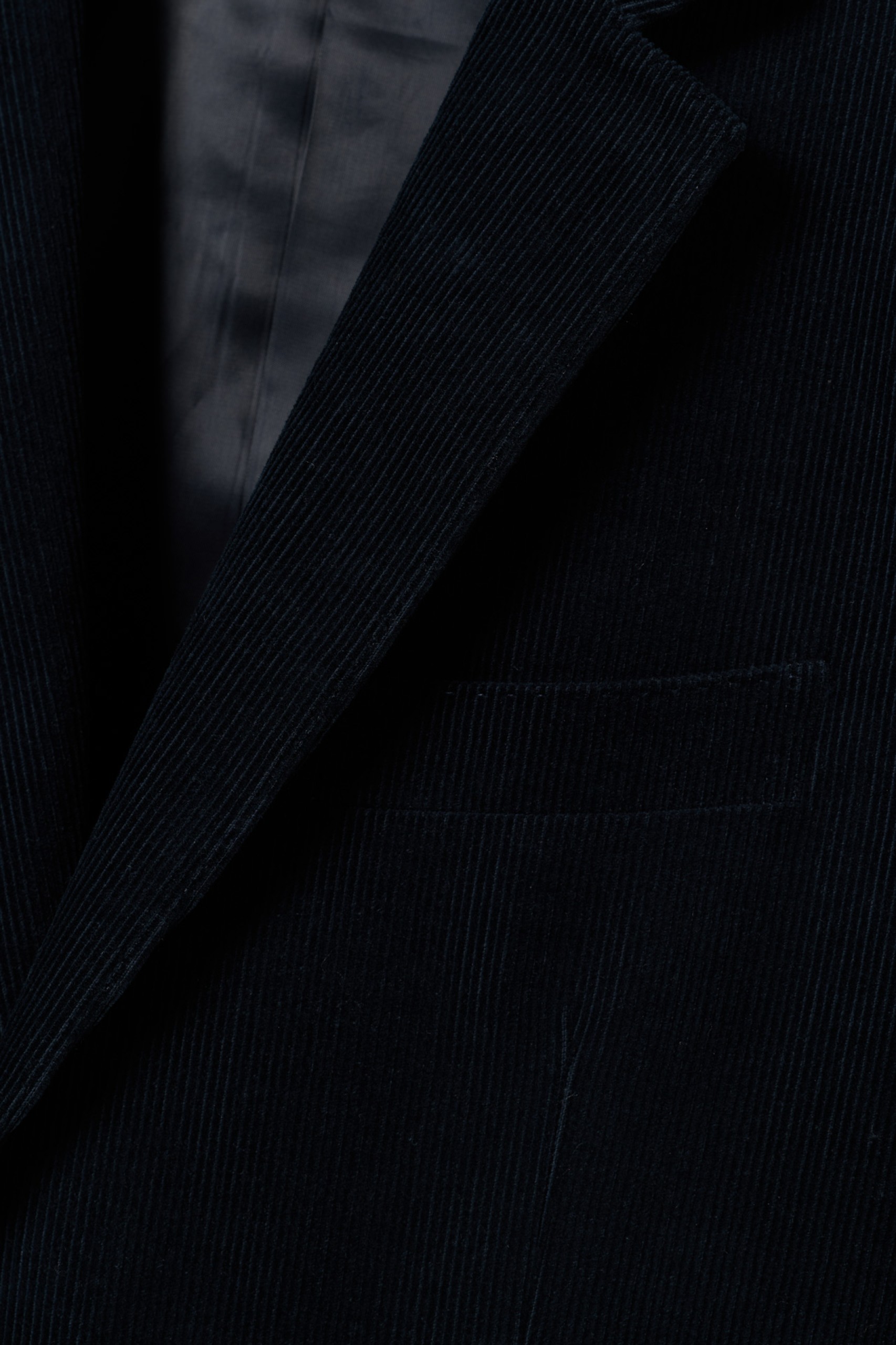 Blazer de bombasina de corte regular