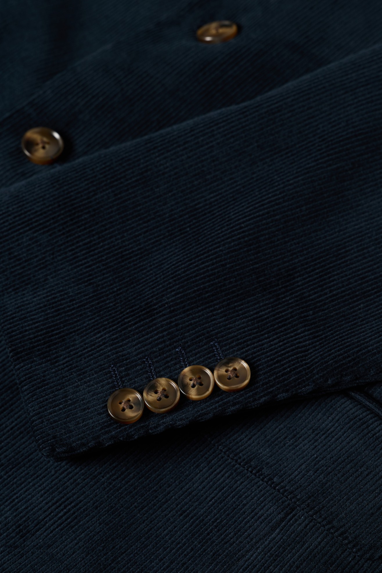 Blazer em bombazine regular fit