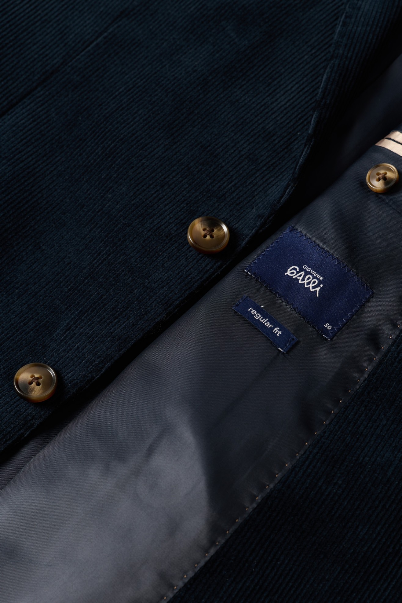 Blazer em bombazine regular fit