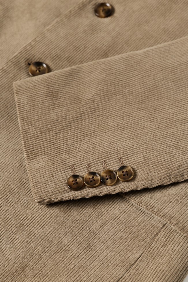 Blazer em bombazine regular fit