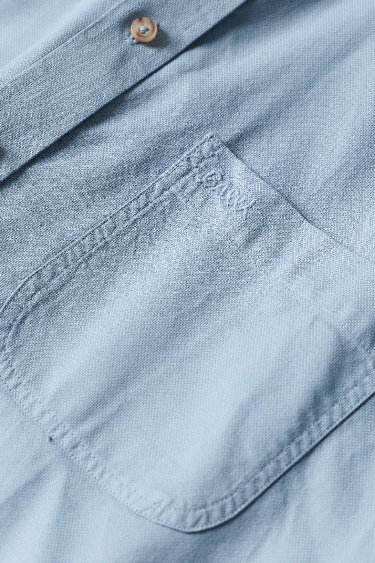 Camisa regular fit em algod�o