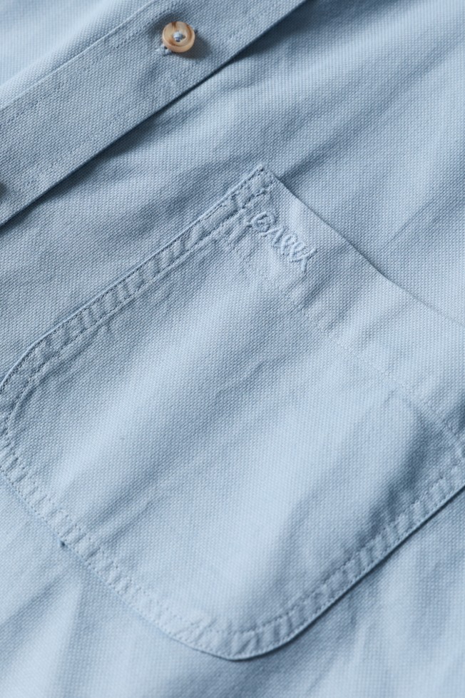 Camisa regular fit em algod�o