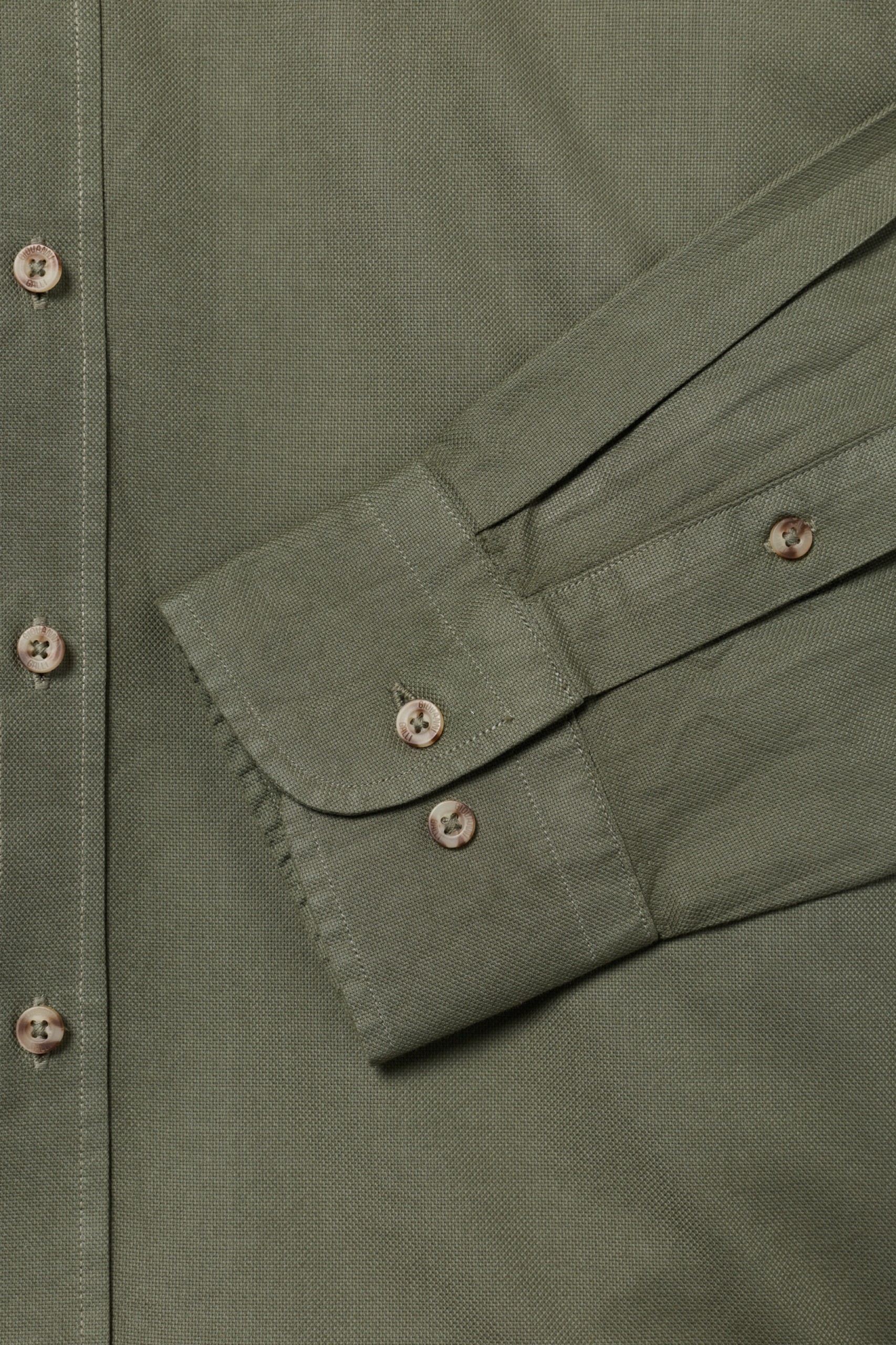 Camisa de corte regular en algodón