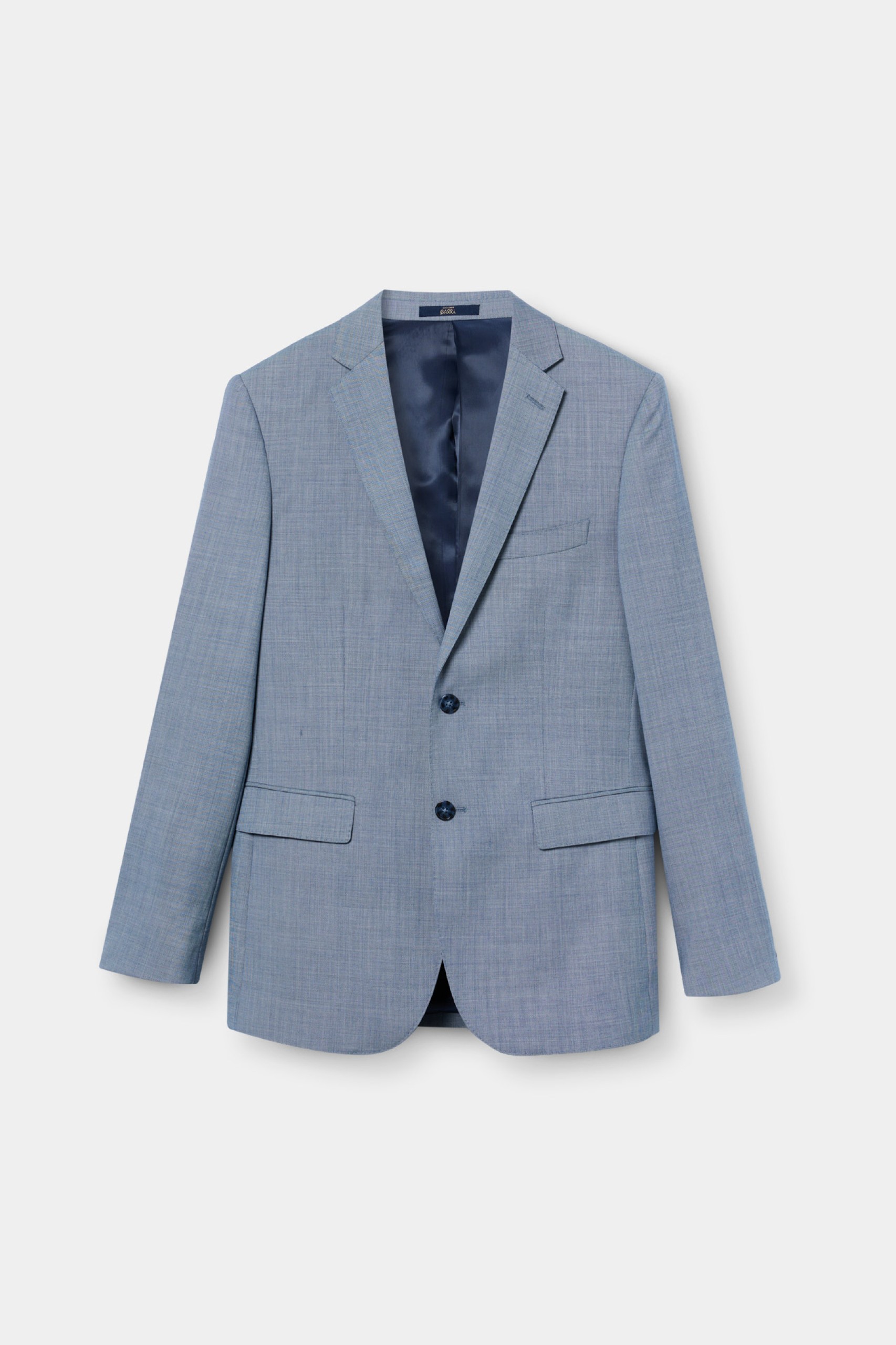 Traje clásico de corte ajustado en lana