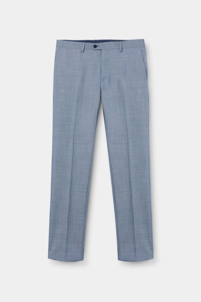 Fato cl�ssico slim fit em l�