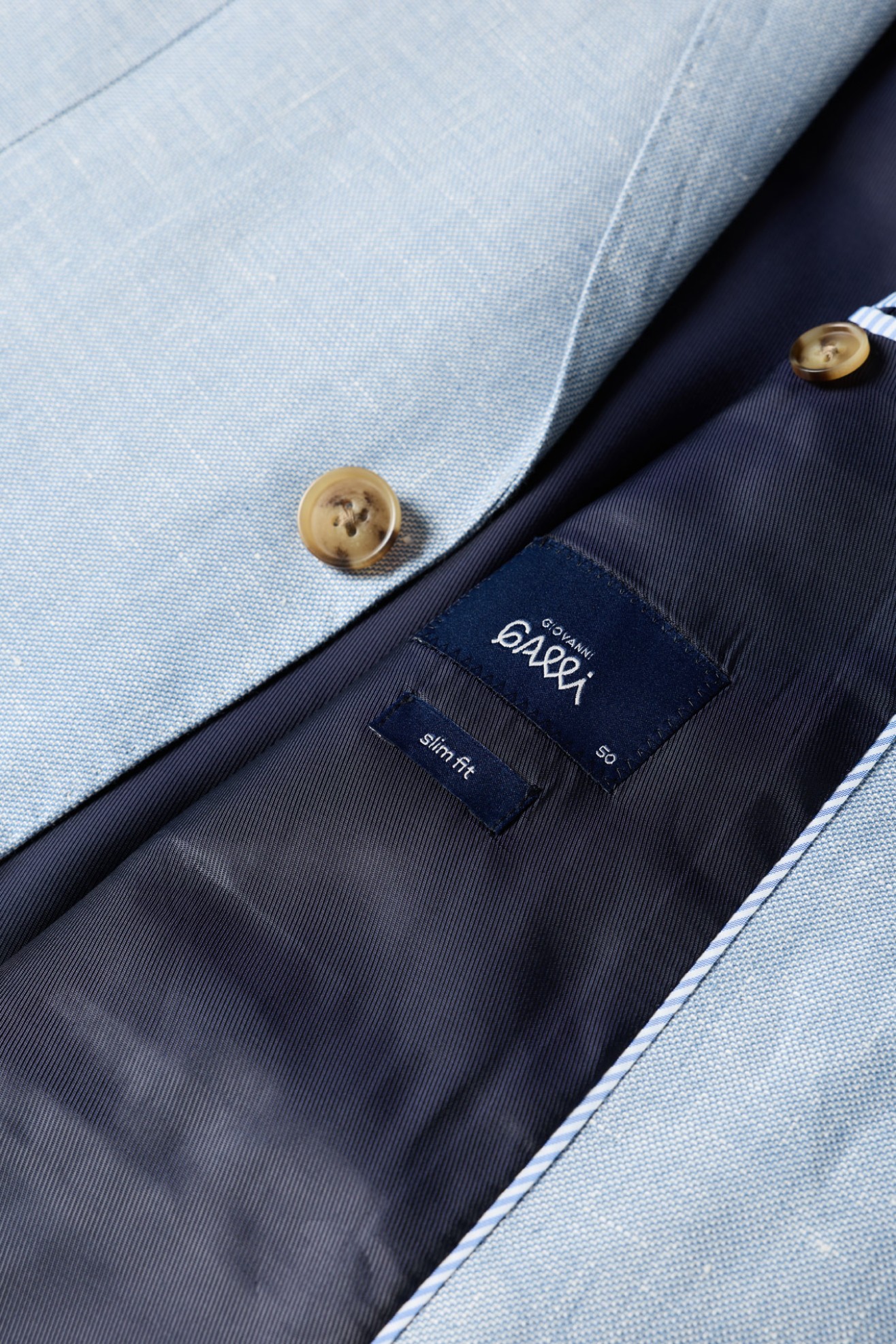 Blazer em linho e algod�o