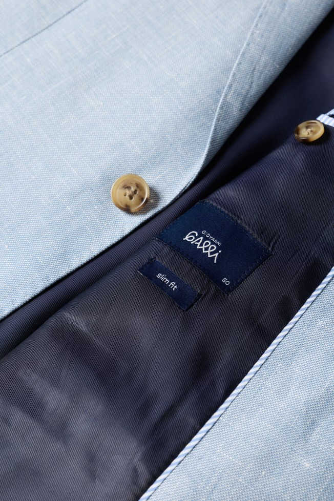 Blazer em linho e algod�o