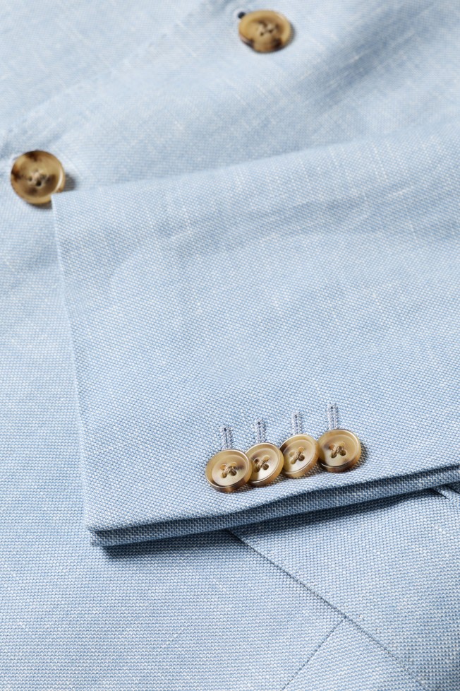 Blazer em linho e algod�o