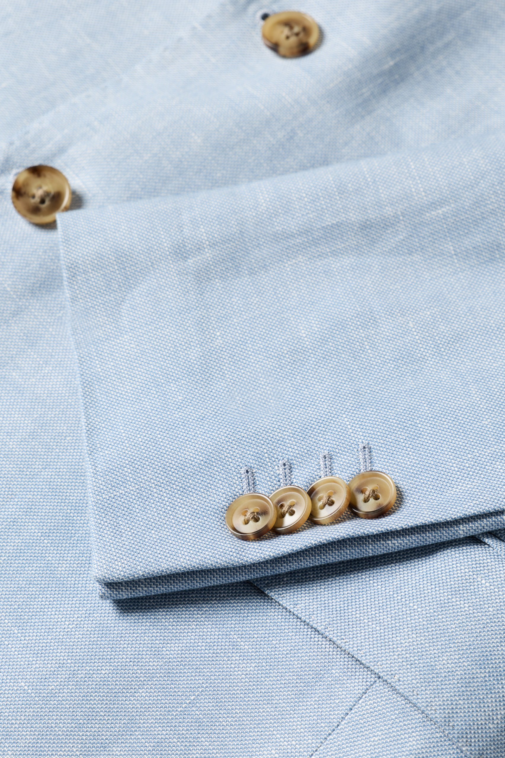 Blazer de lino y algodón