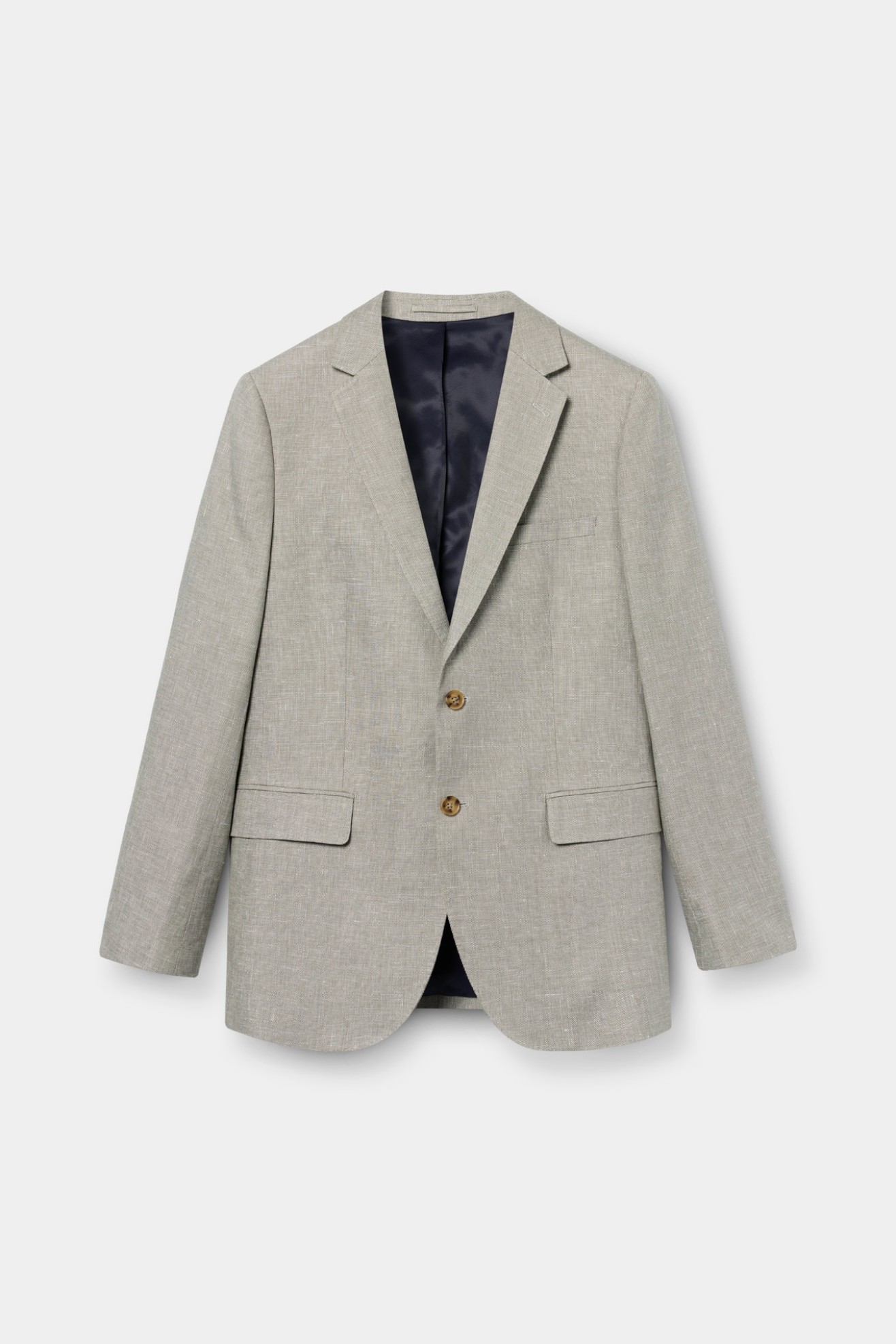 Blazer em linho e algod�o