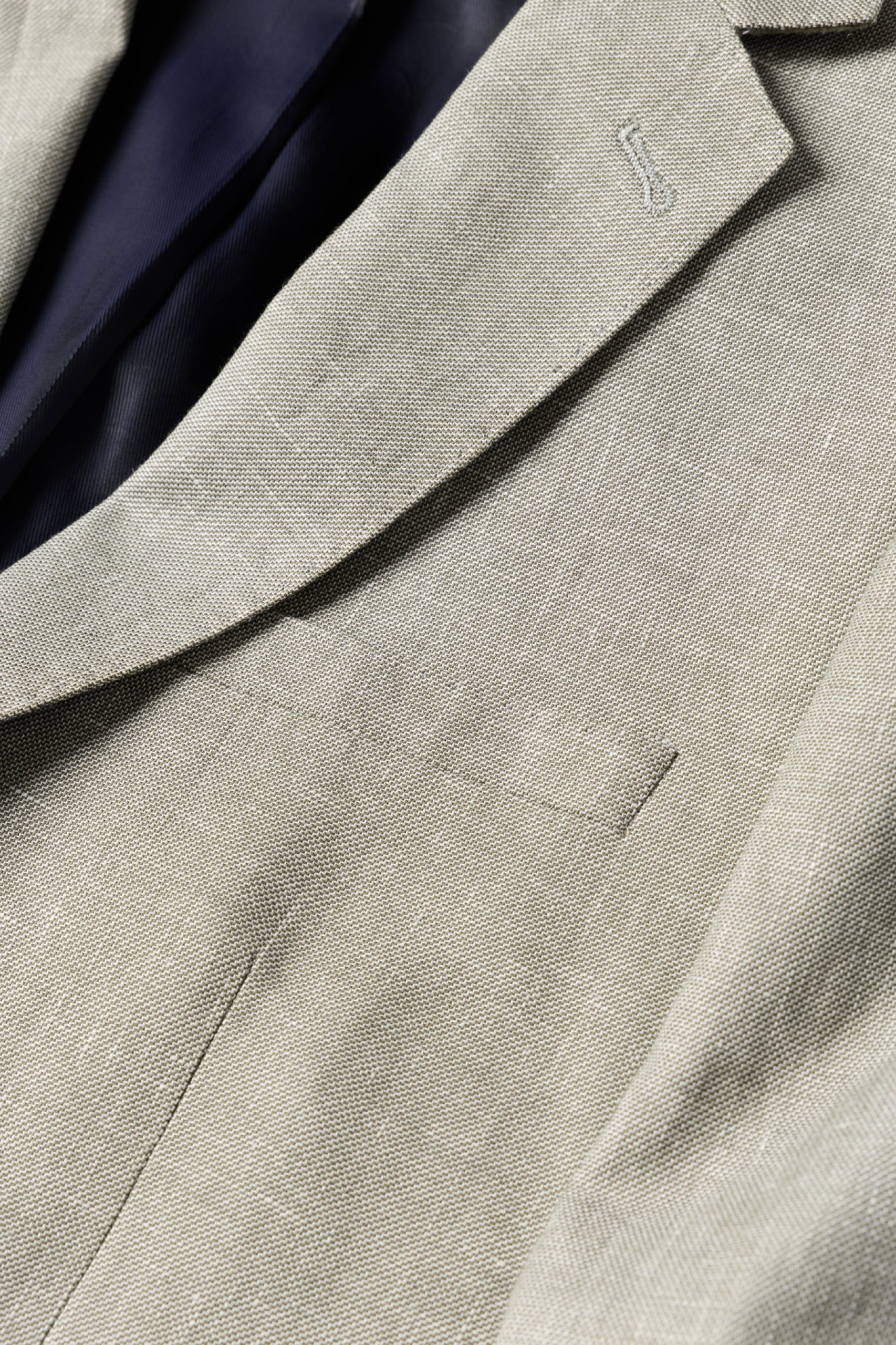 Blazer de lino y algodón