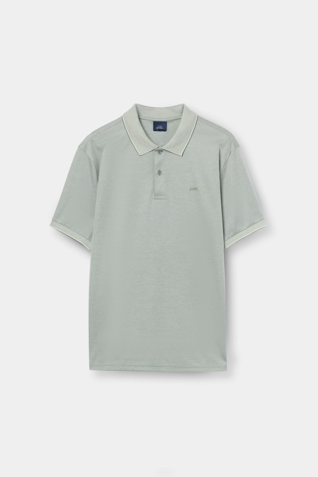 Polo de malha em algod�o