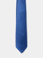 Gravata azul com padr�o espinhado
