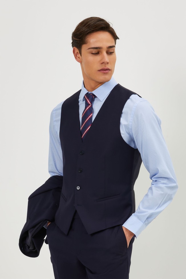 Colete de fato regular fit