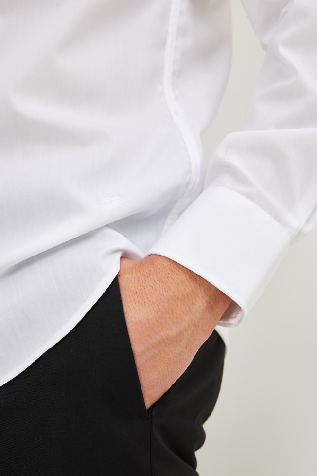 Camisa cl�ssica regular fit Non Iron