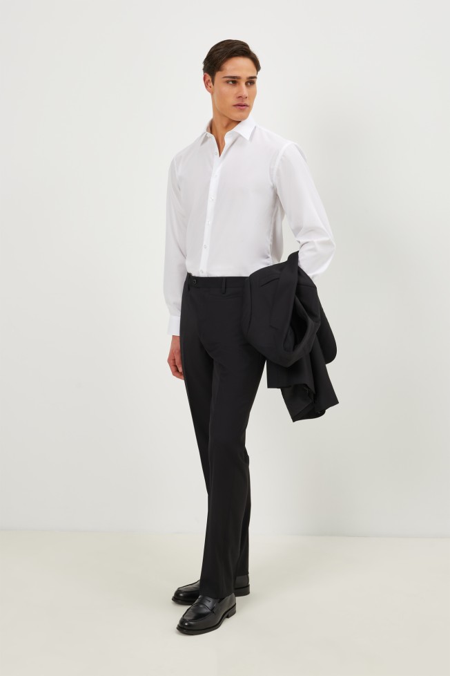 Camisa cl�ssica regular fit Non Iron