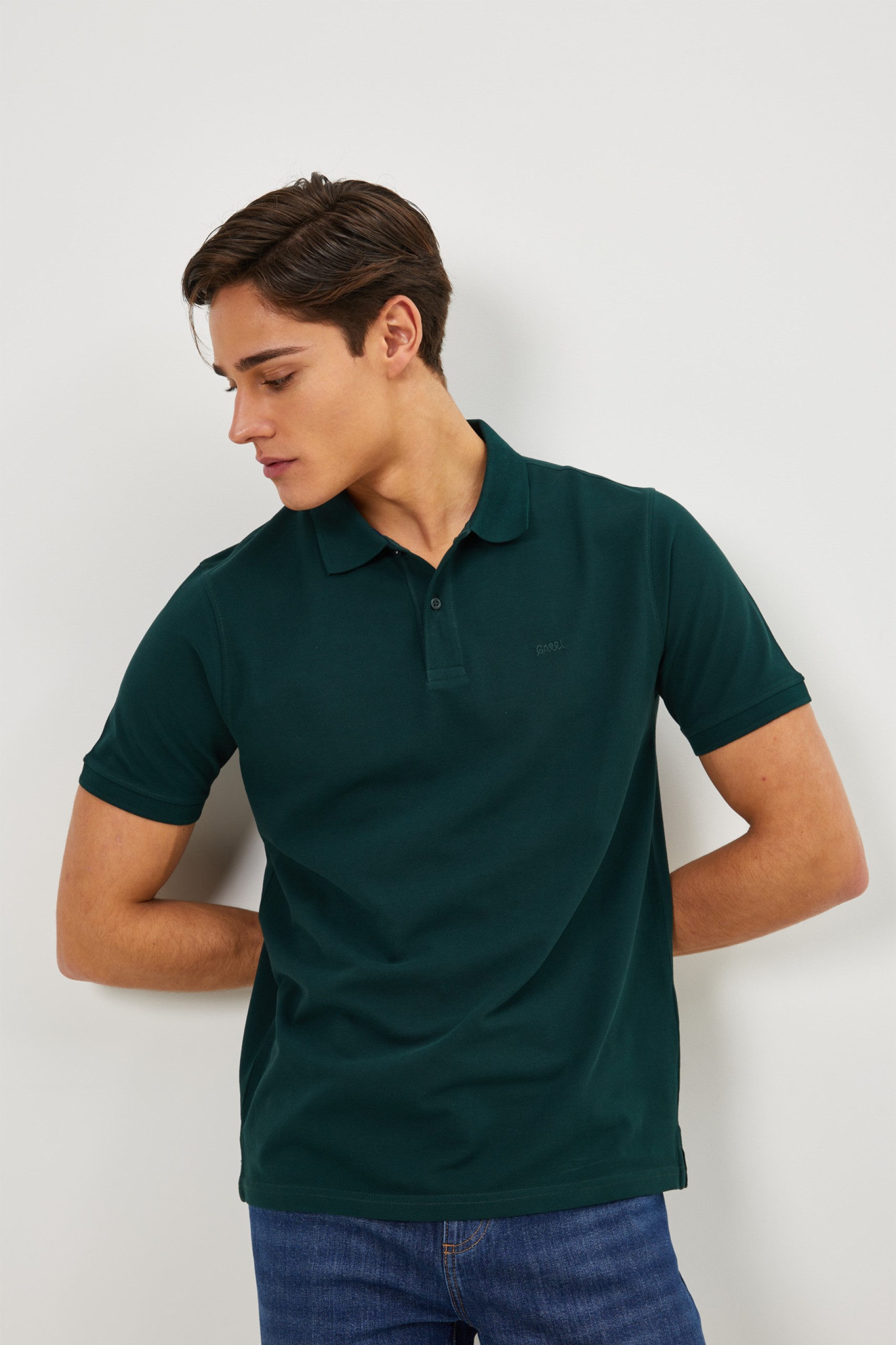 Polo de punto de algodón