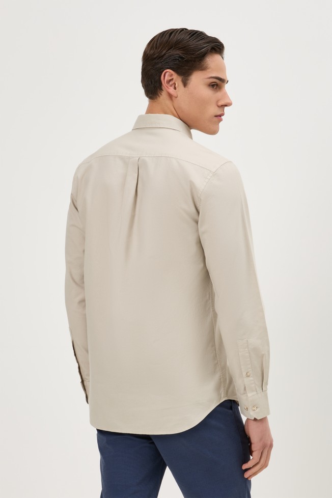Camisa regular fit em algodão Camisa regular fit em algodão