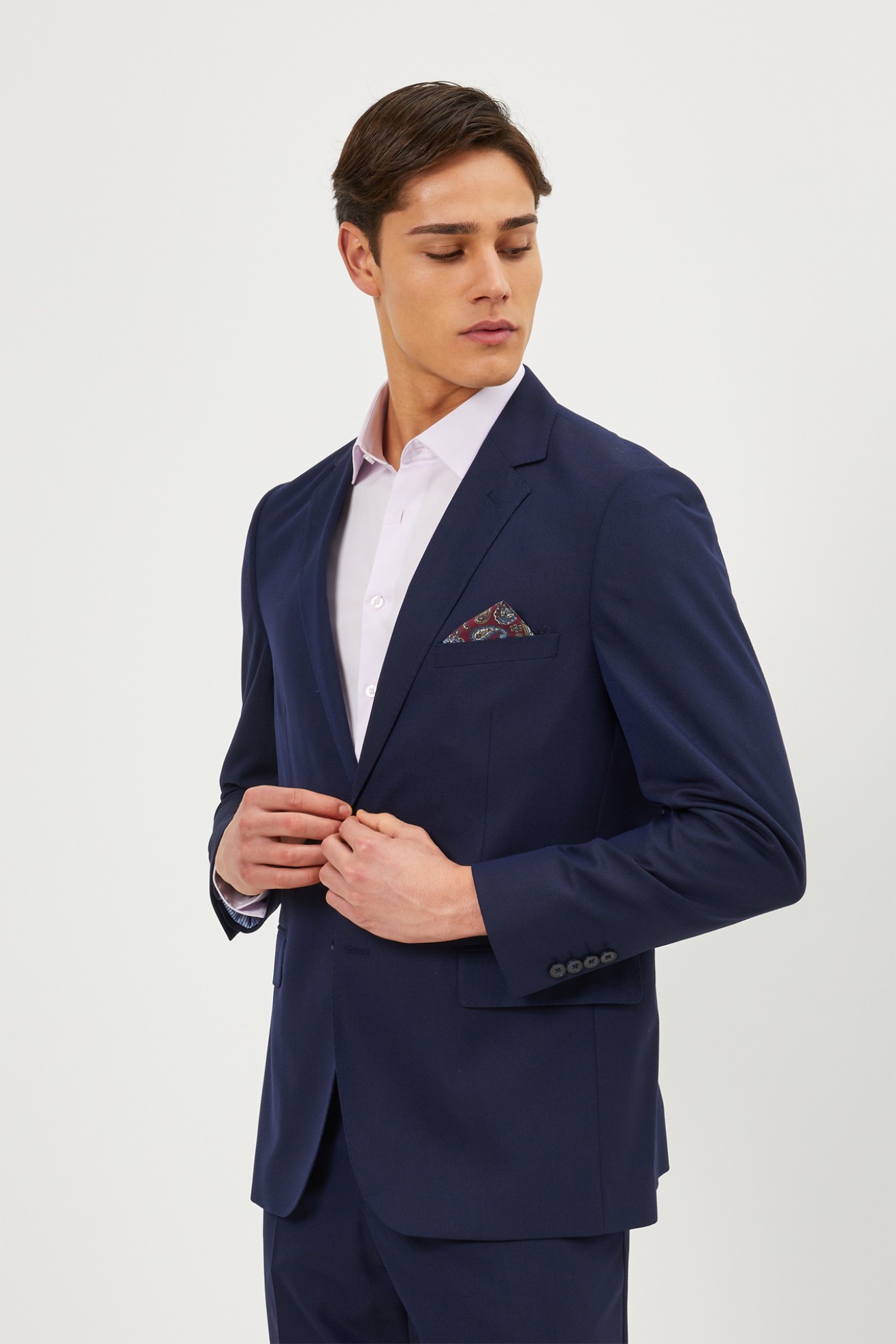 Fato clássico regular fit