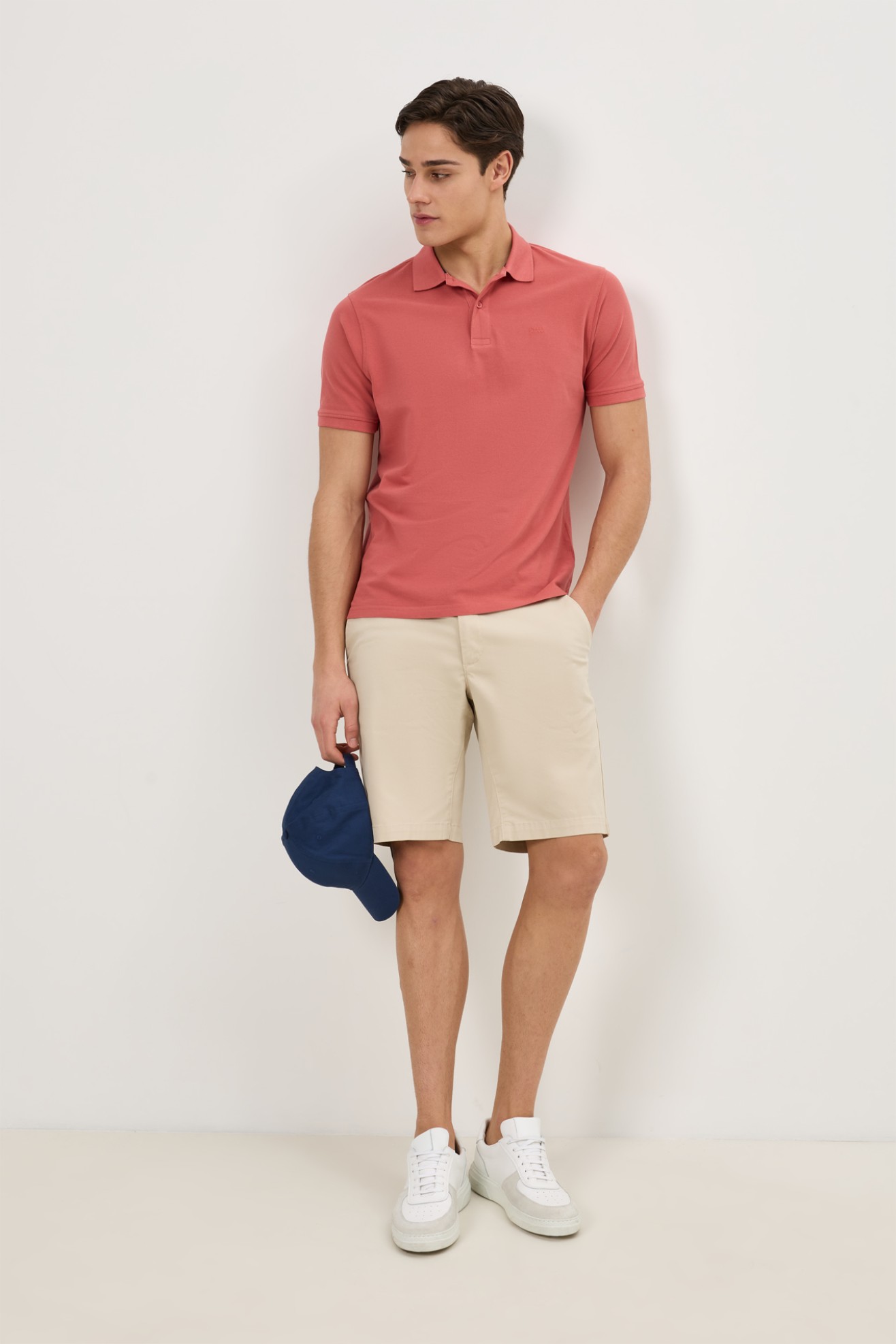 Polo de malha em algod�o