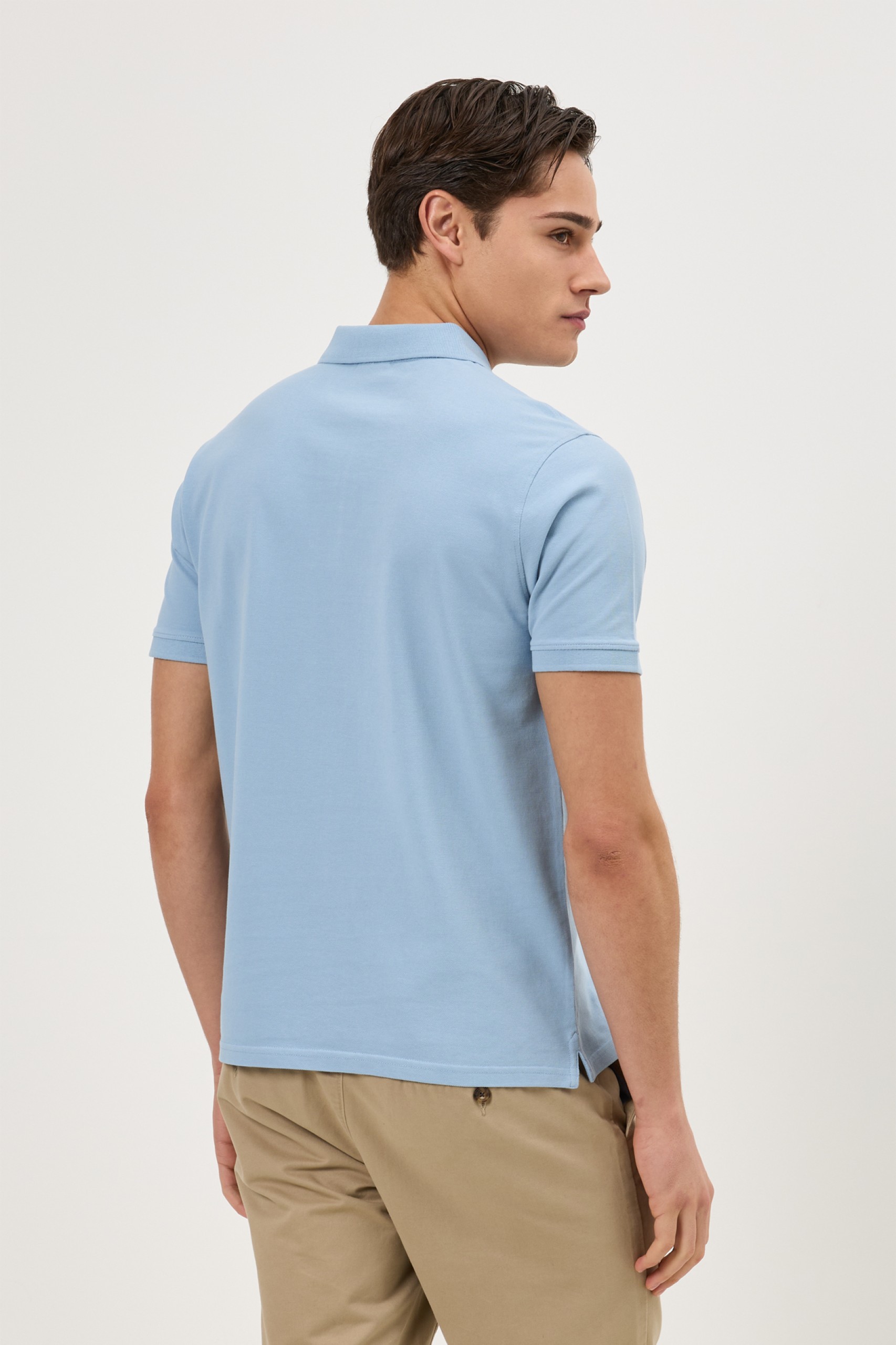 Polo de punto de algodón