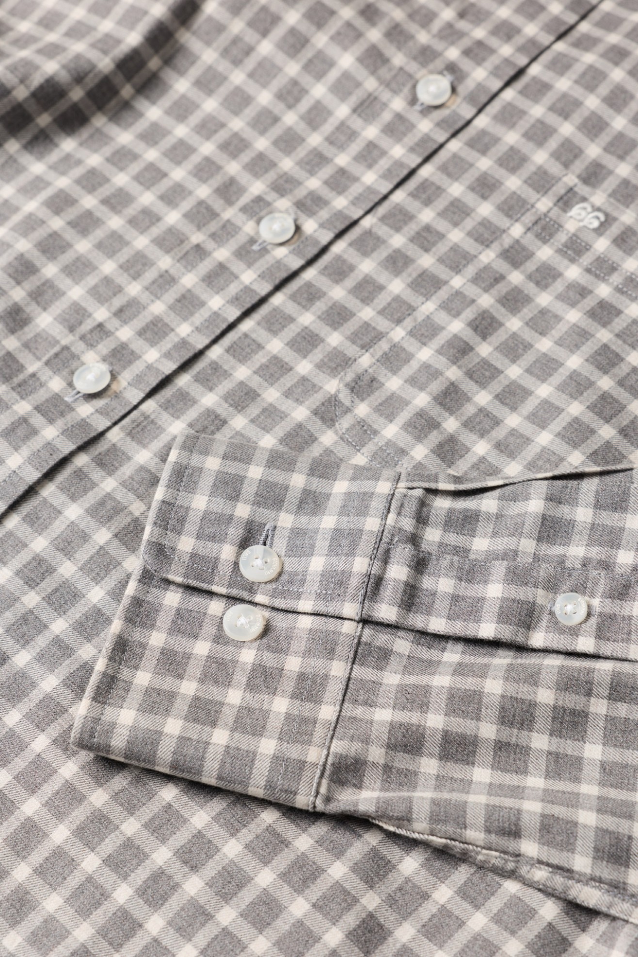 Camisa xadrez regular fit em algod�o