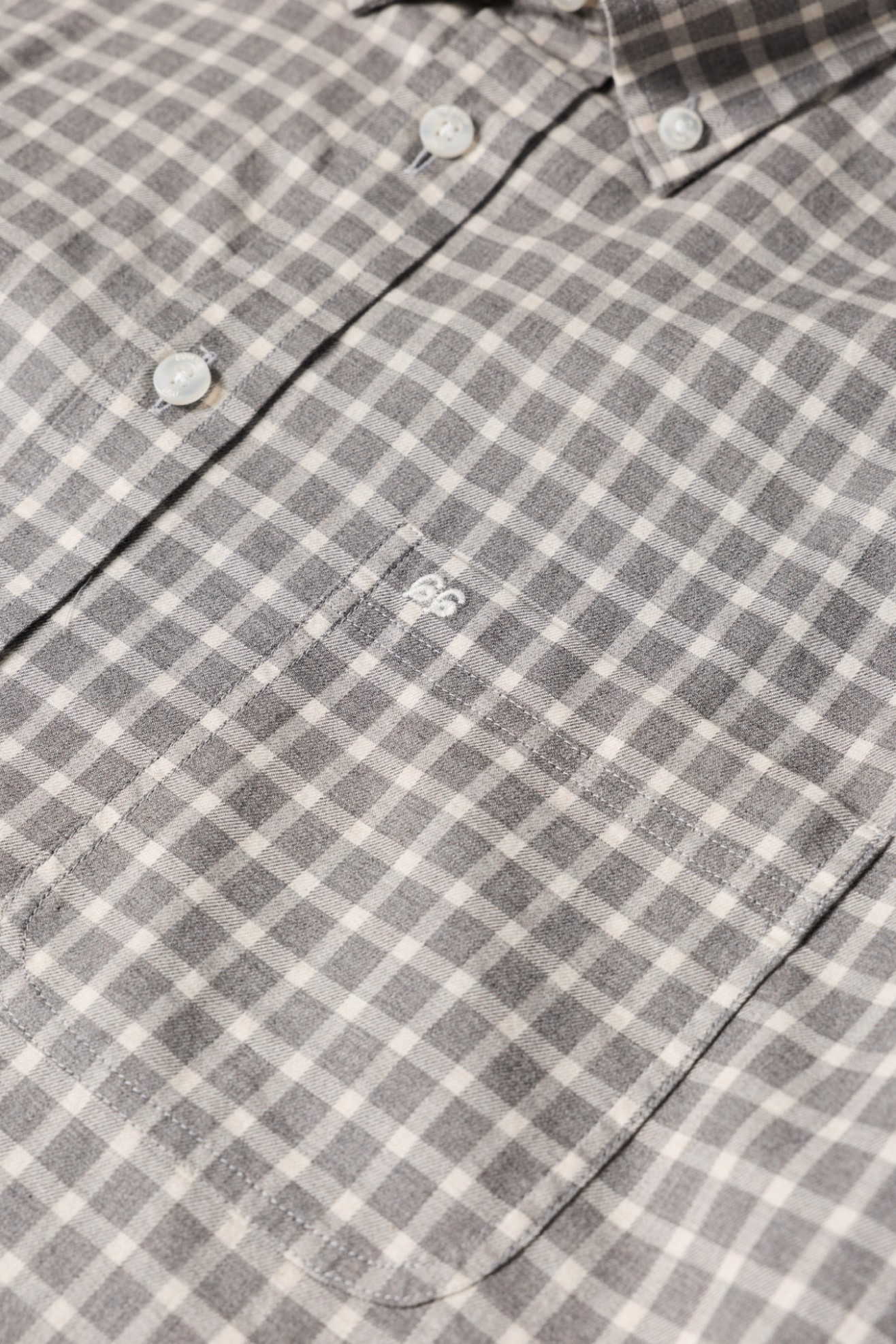 Camisa xadrez regular fit em algod�o