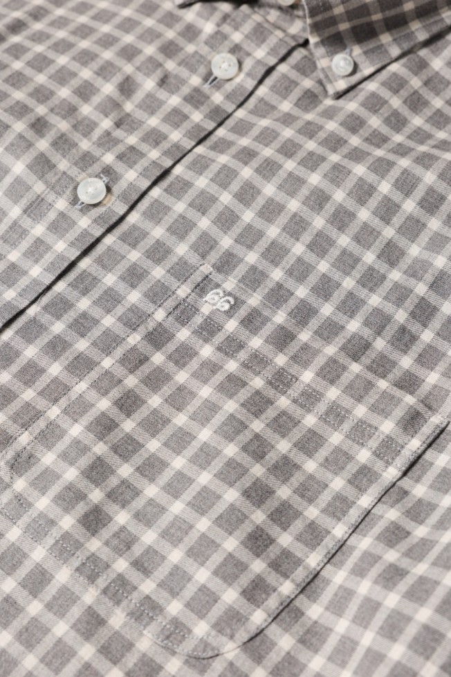 Camisa xadrez regular fit em algod�o