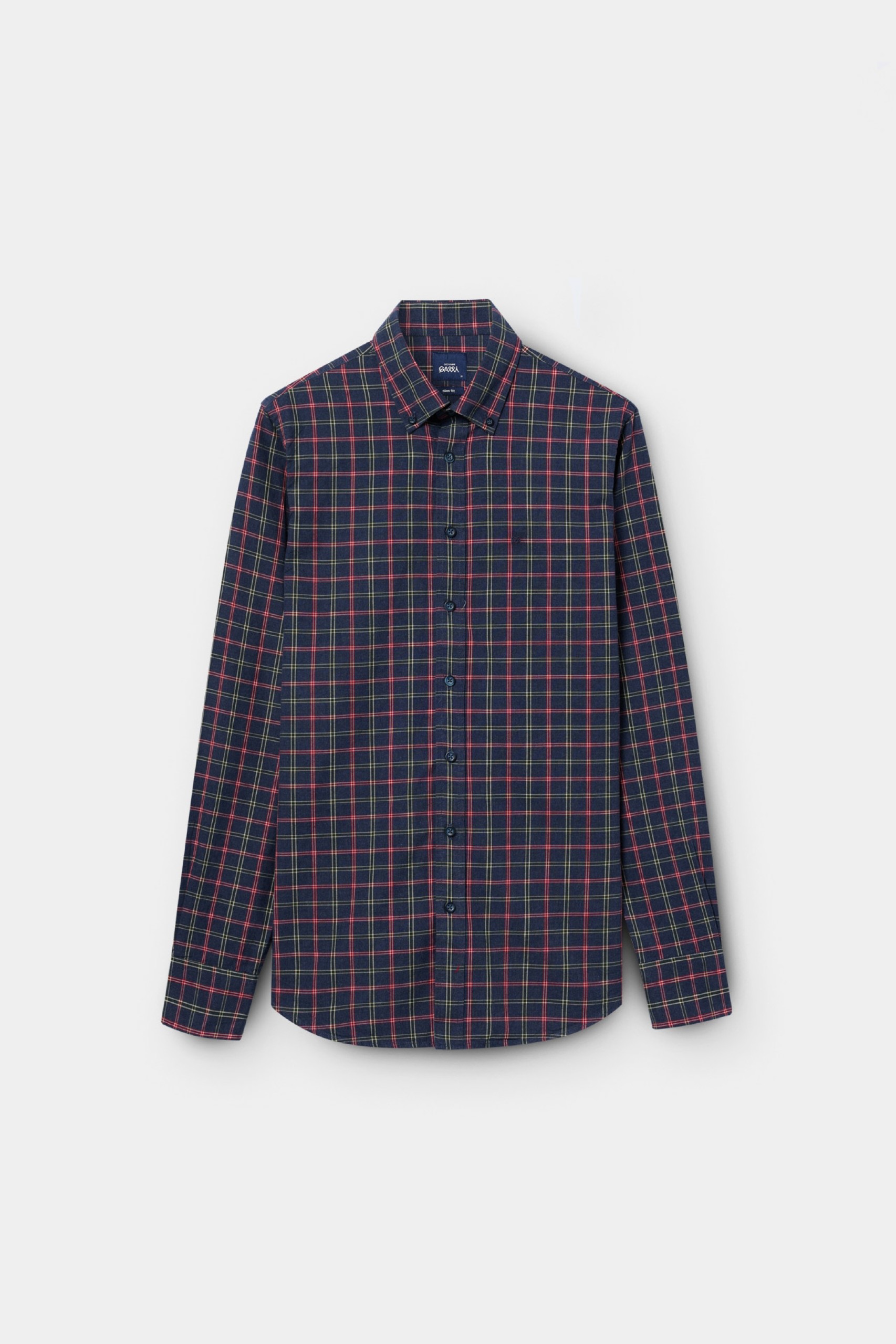 Camisa de cuadros de corte regular