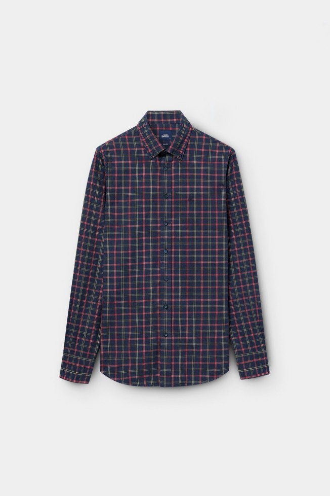 Camisa xadrez regular fit