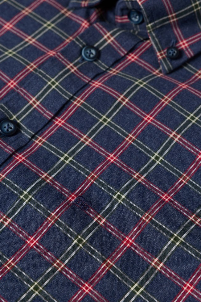 Camisa xadrez regular fit