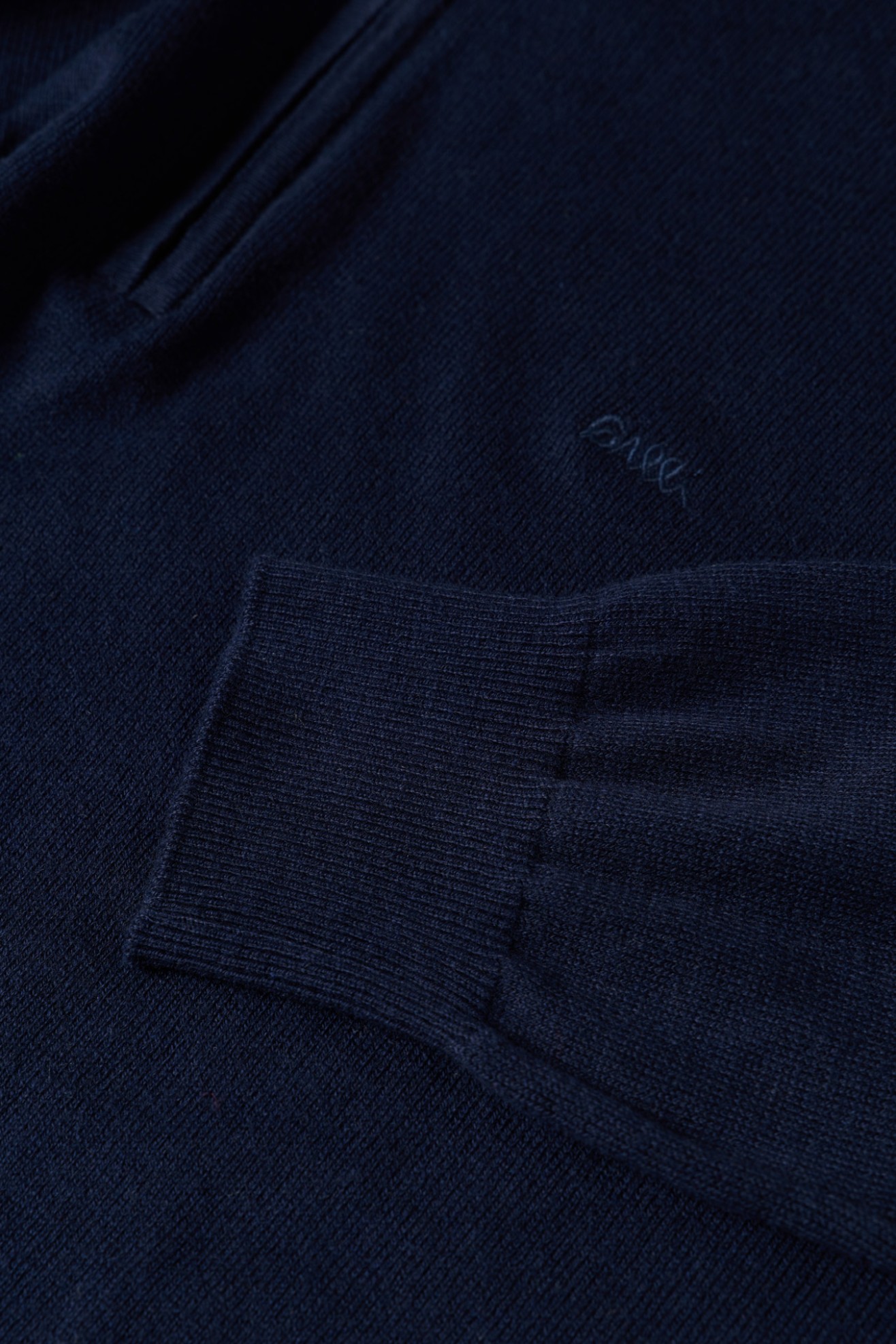 Camisola malha em algod�o e caxemira