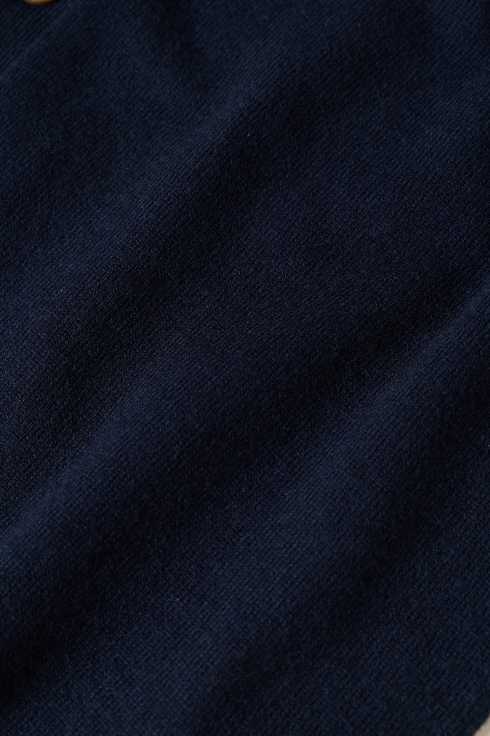 Chaqueta de punto de algodón y lana