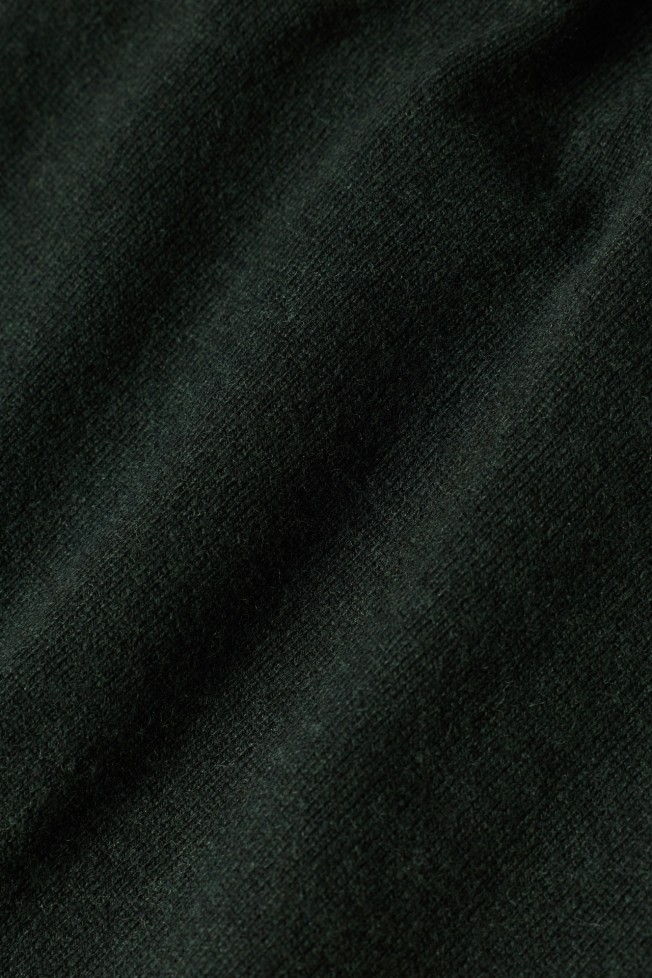 Chaqueta de punto de algodón y lana Chaqueta de punto de algodón y lana