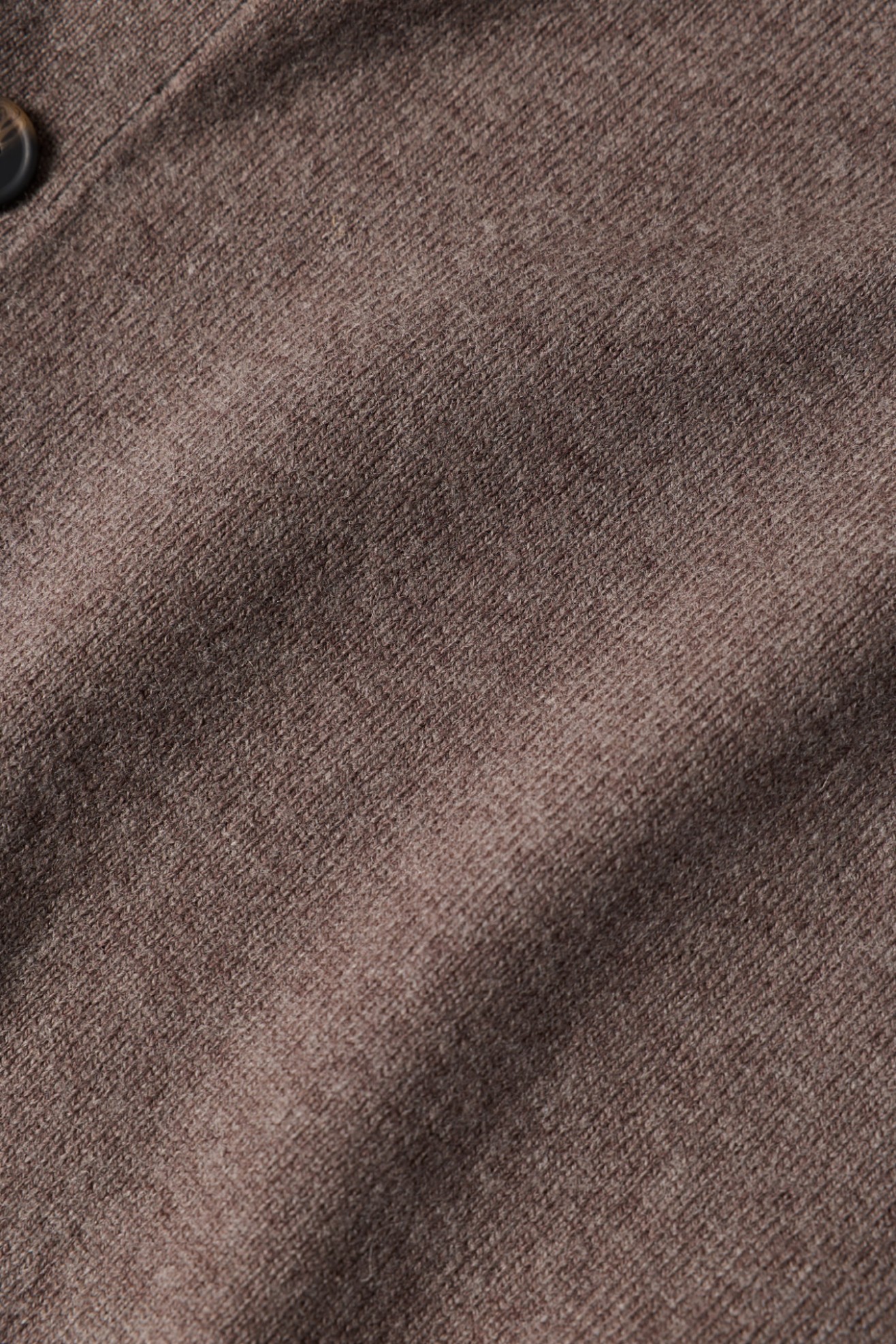 Chaqueta de punto de algodón y lana