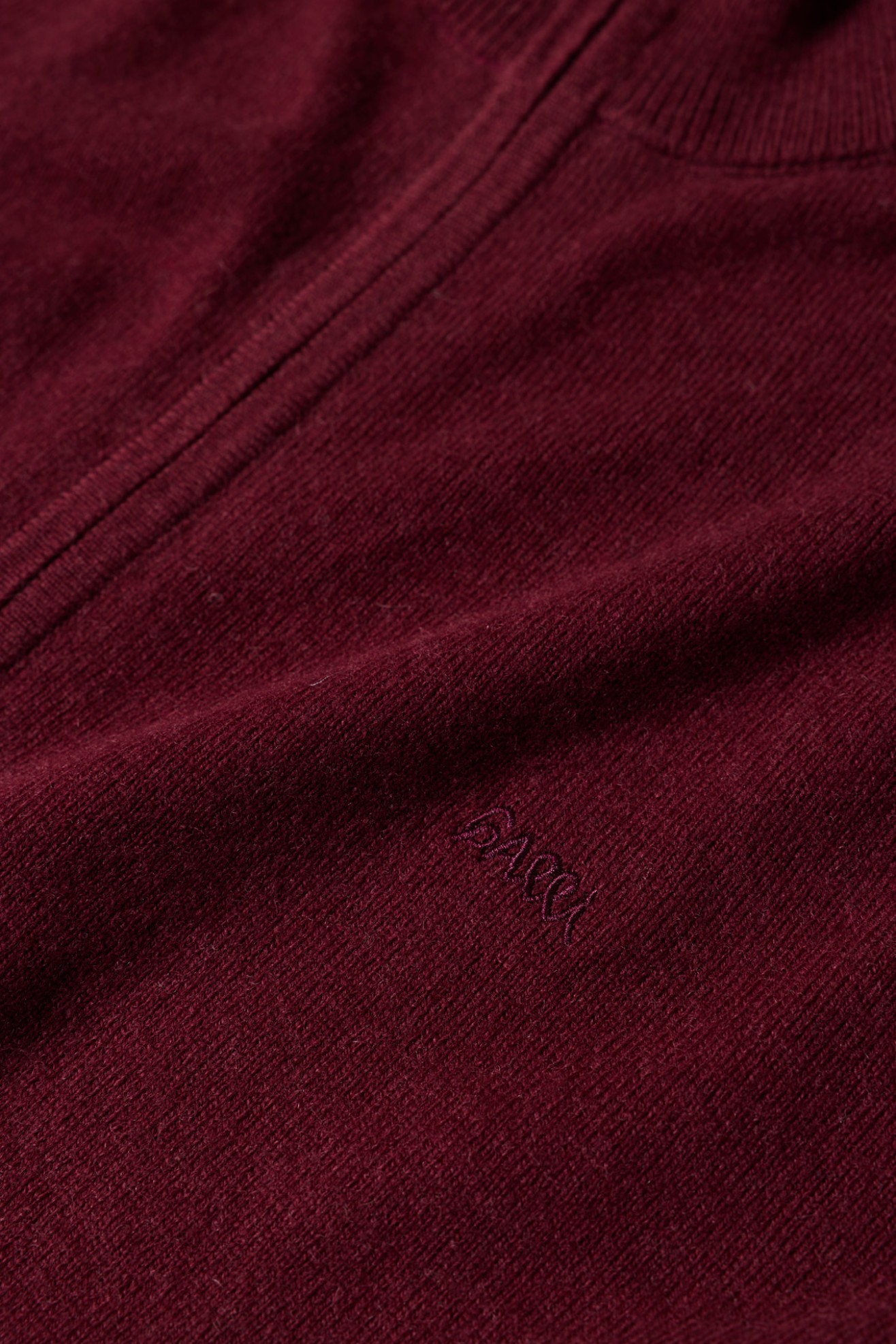 Chaqueta de punto de algod�n y lana