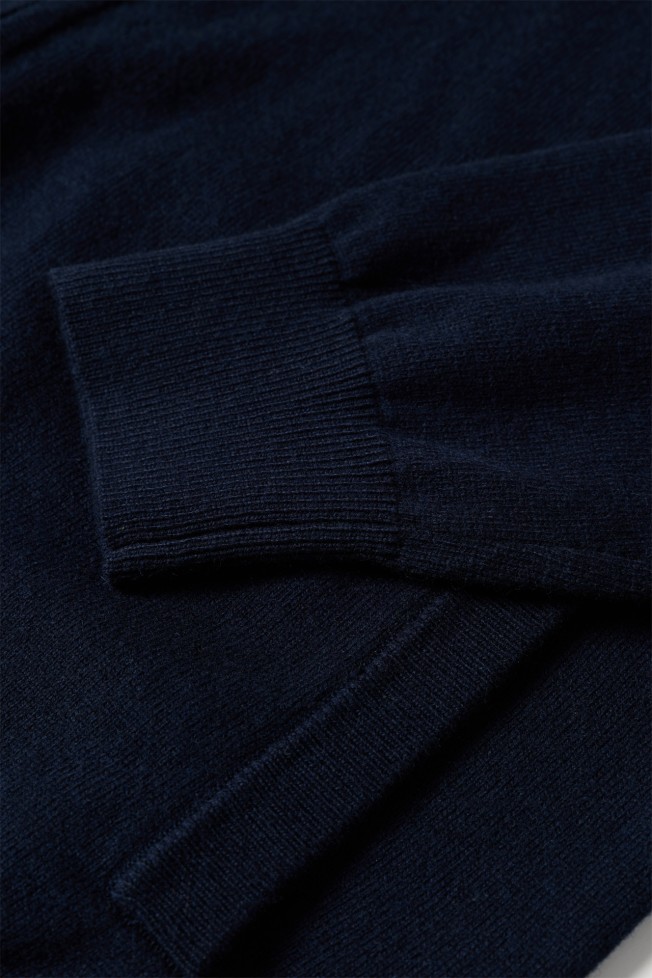 Chaqueta de punto de algod�n y lana