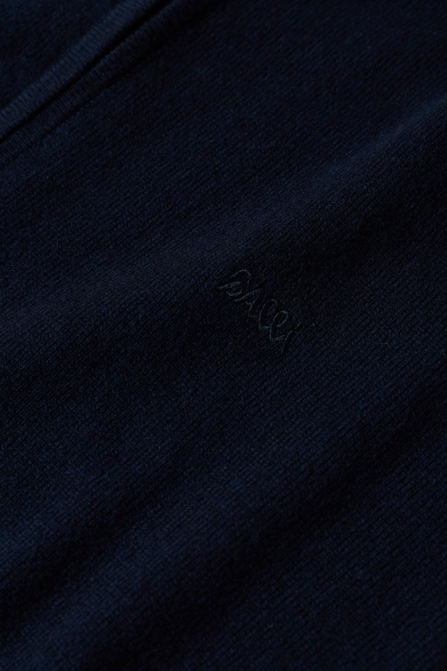 Chaqueta de punto de algod�n y lana