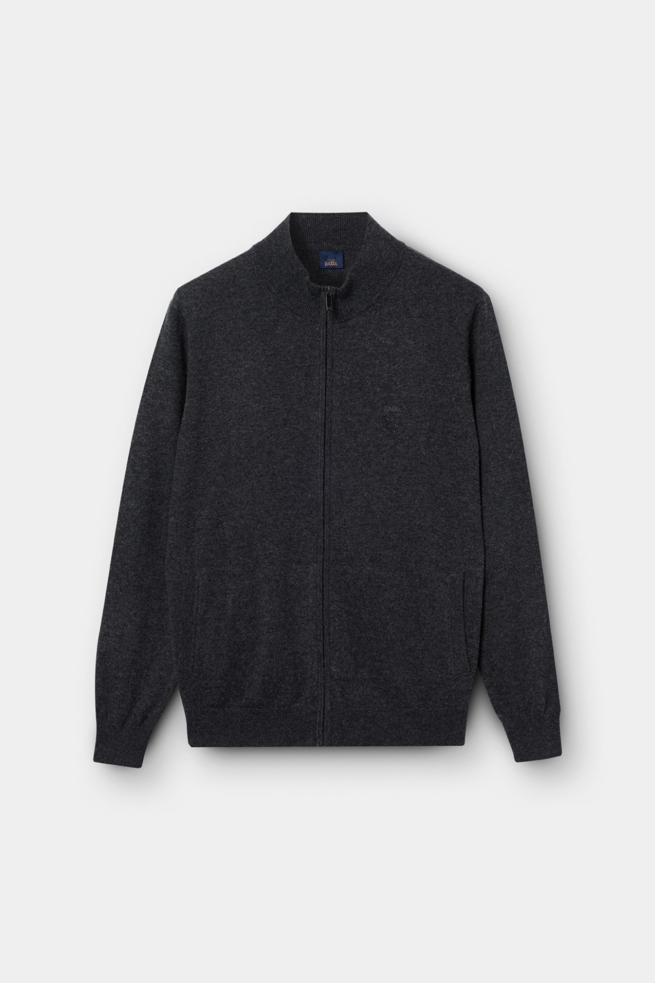 Chaqueta de punto de algod�n y lana