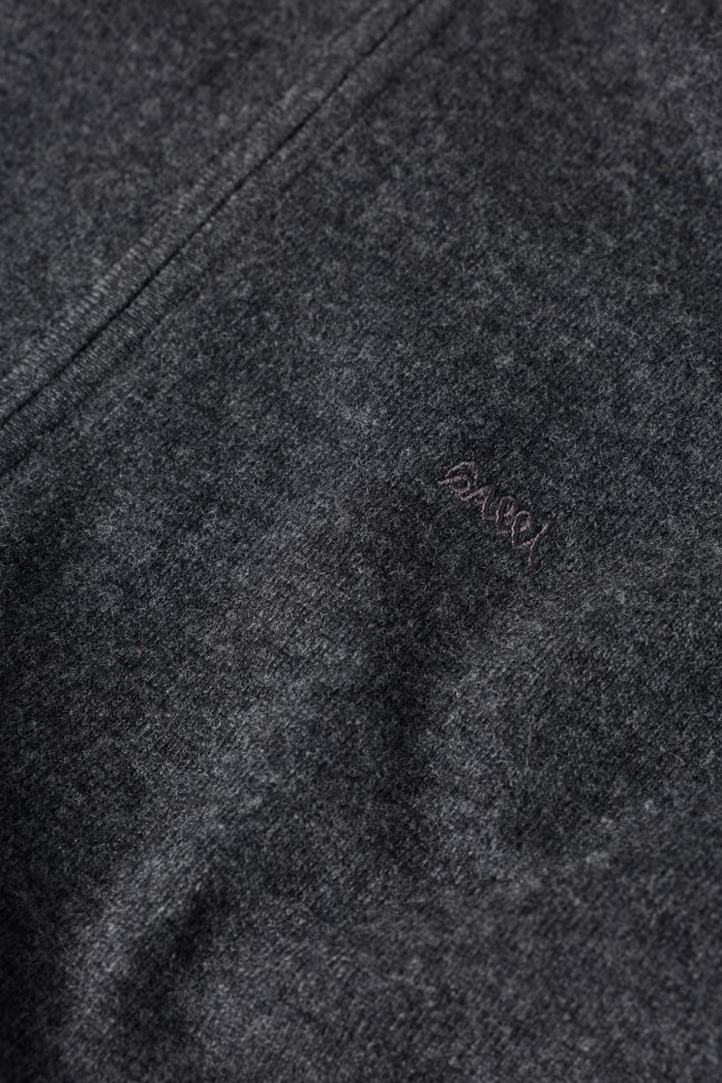 Chaqueta de punto de algod�n y lana