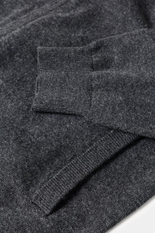 Chaqueta de punto de algod�n y lana